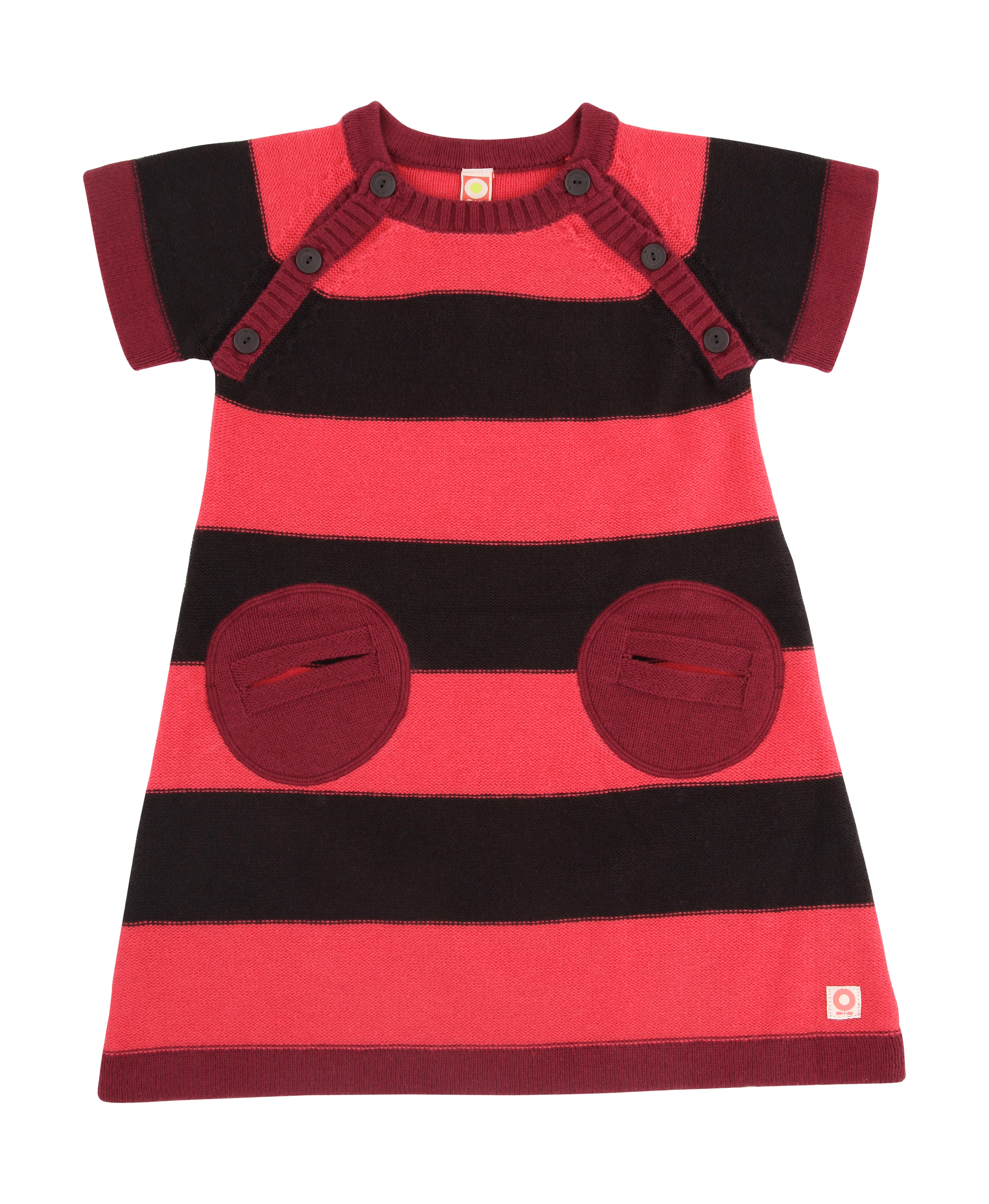 Mixed Knitwear S/S Dress