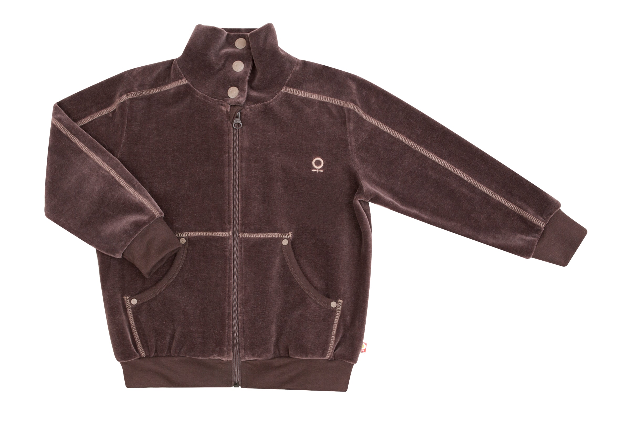 Cardigan w/zip Velvet