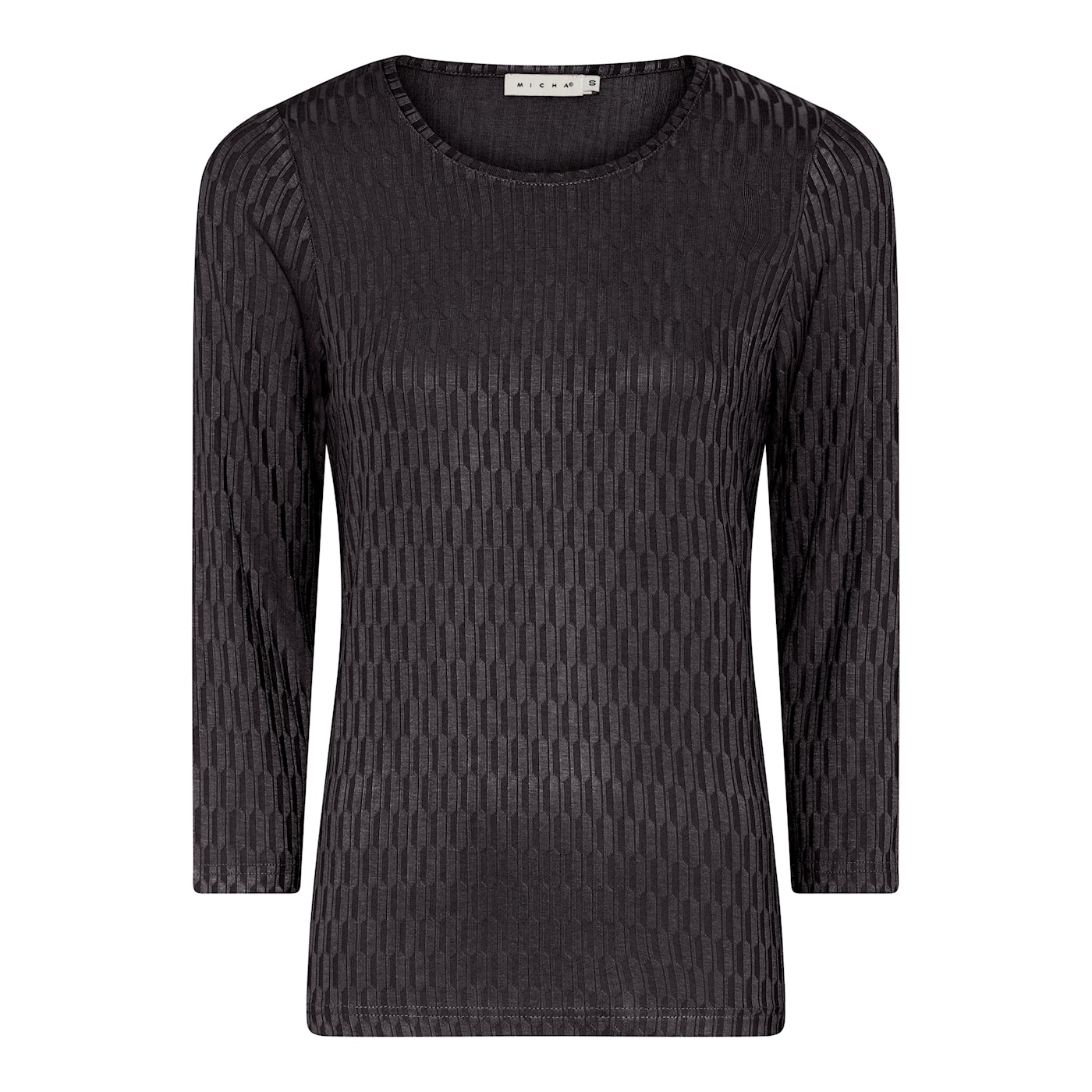 MICHA T-shirt Ny Bomuld - Sort - XS