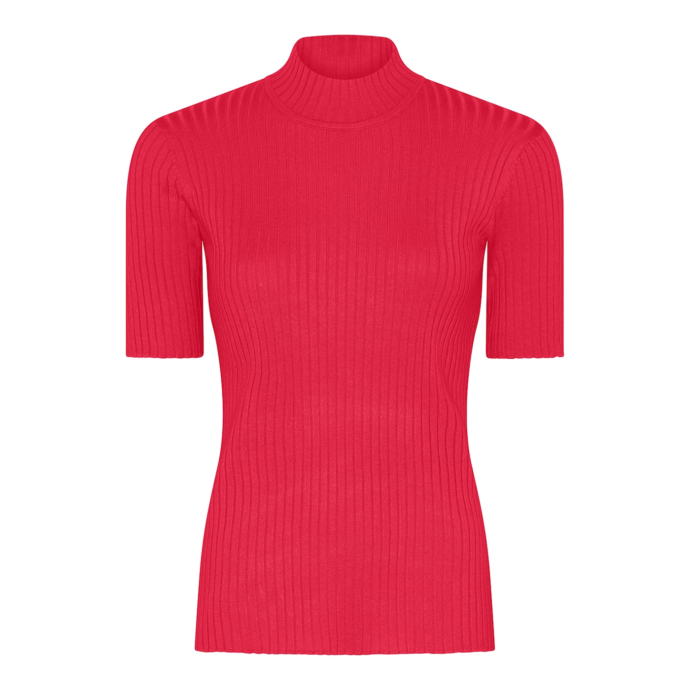 MICHA Viscose Rib Strik - Vinterpink - XS