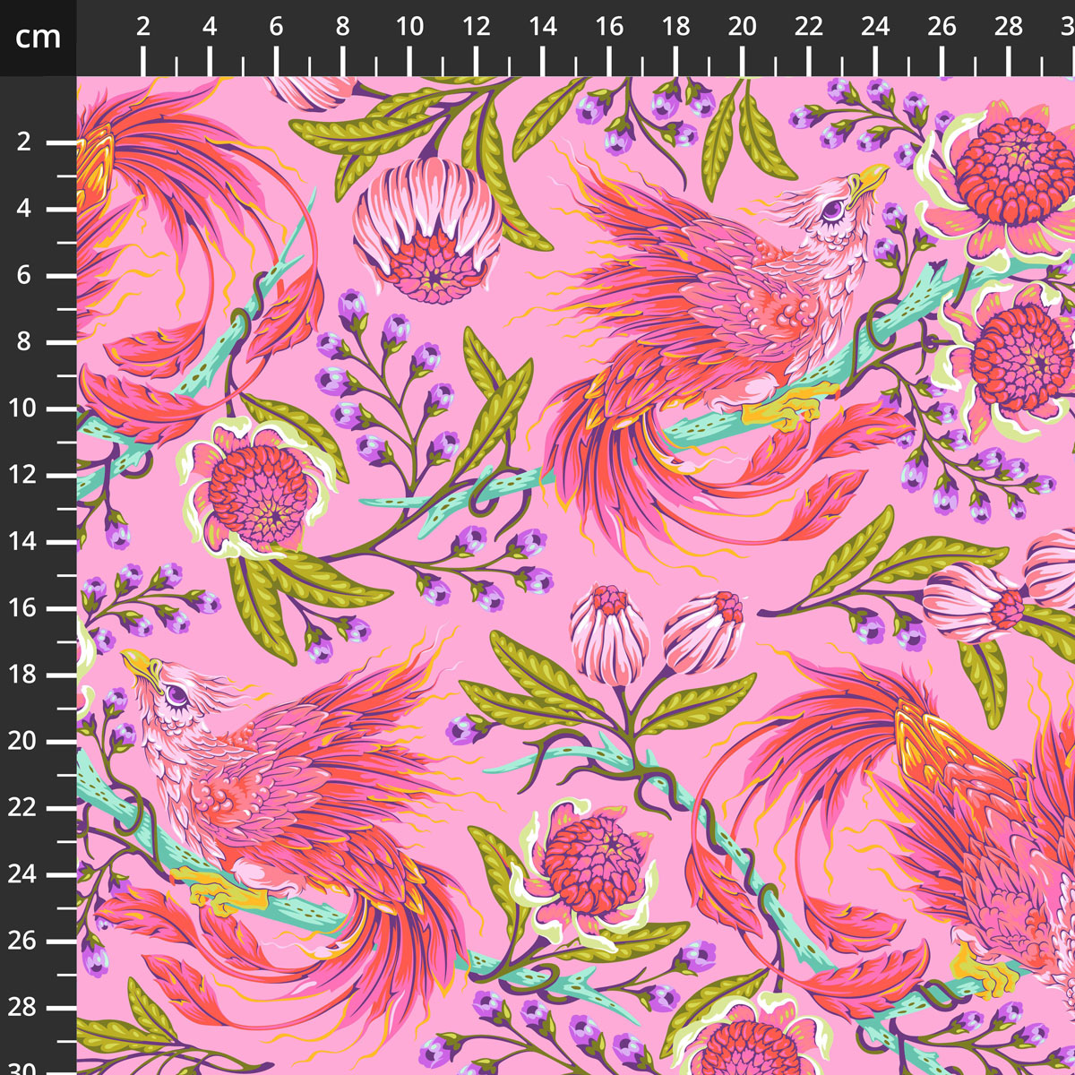 Hot Wings Wild Orchid – Tula Pink Legendary
